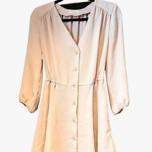 Babaton Silk Flowy Dress